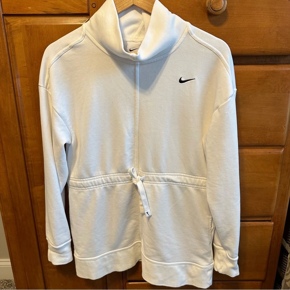 Nike Womens Dri-Fit Waist Tied Top Size Small